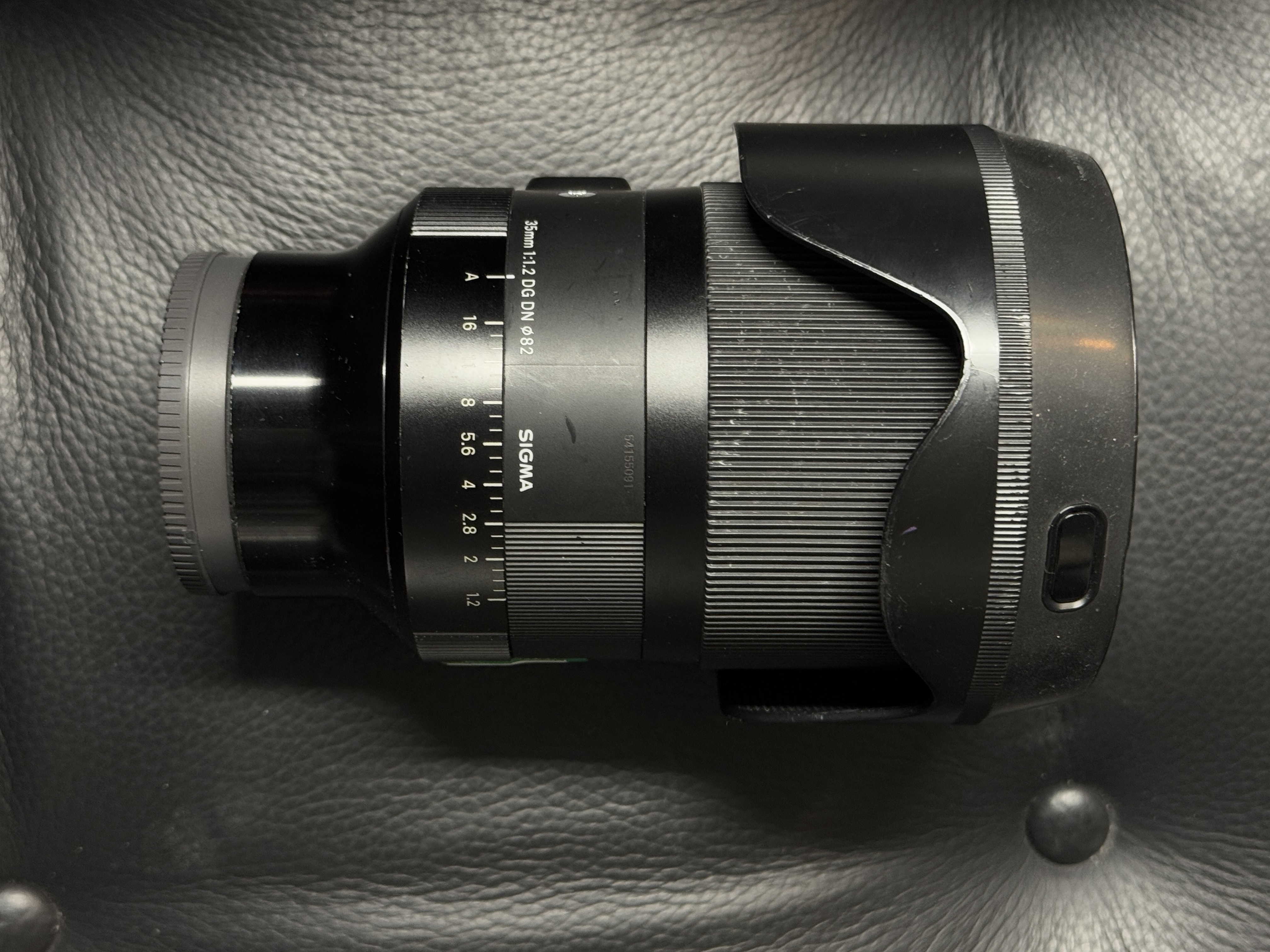 Sigma 35 mm f1.2 dg ii art objektiivi sony e/fe