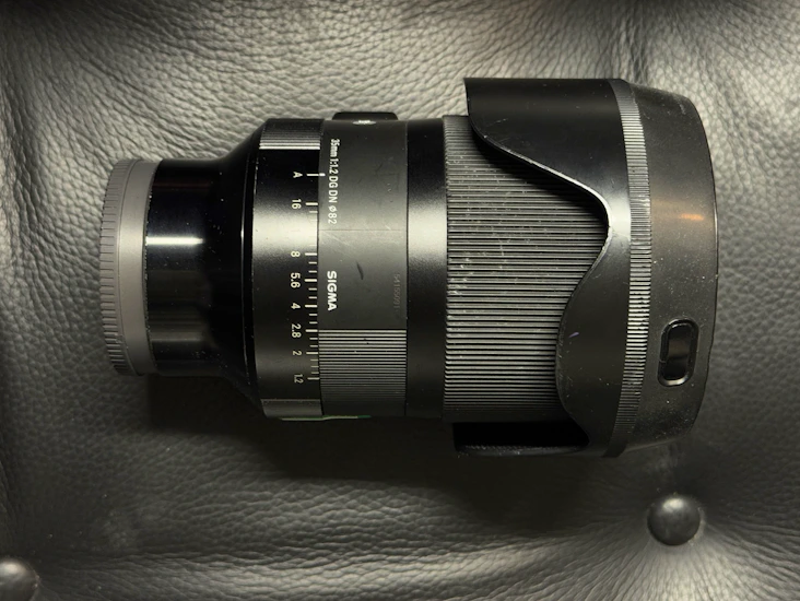 Sigma 35 mm f1.2 dg ii art objektiivi sony e/fe