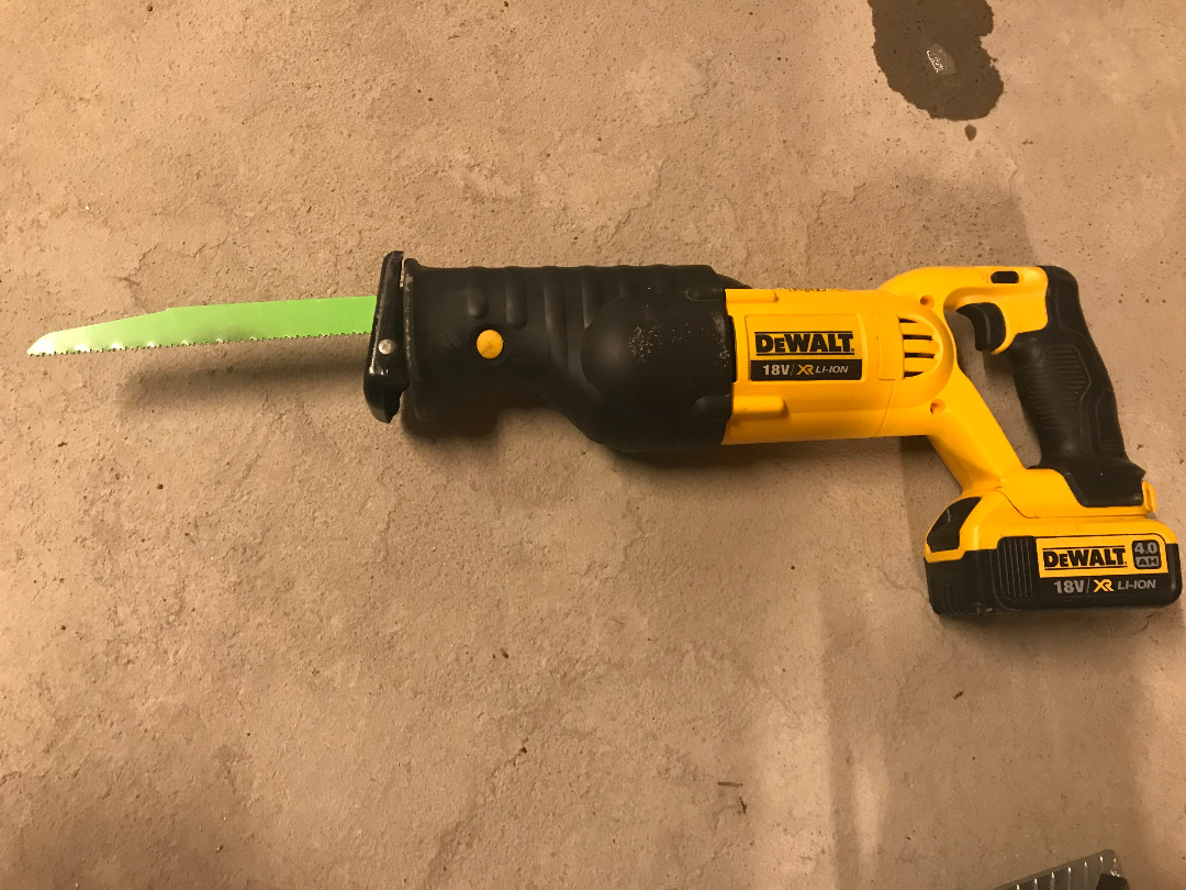 Bajonettsag, dewalt dcs 380 18v xr