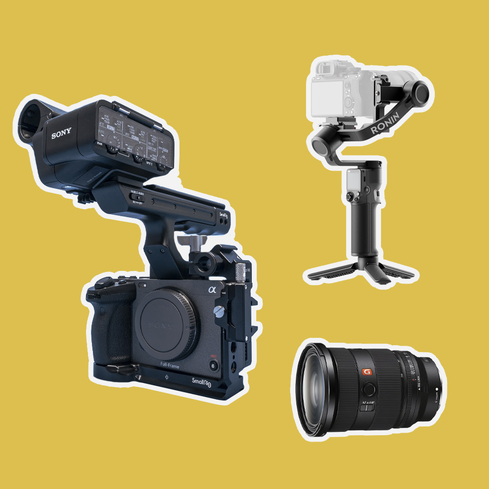 Sony fx3 + dji ronin 3 + sony 24-70 gm ii 