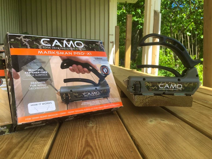 Dolda skruvar- verktyg - camo