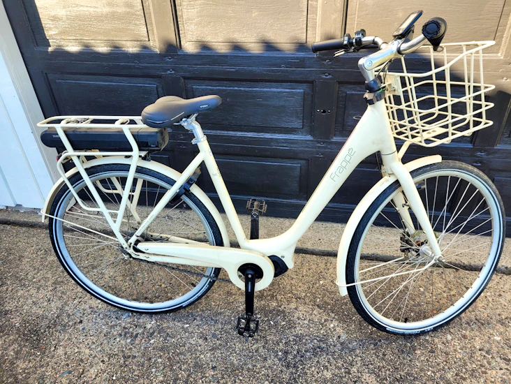 Frappé fsc 400 elsykkel med lavt innsteg