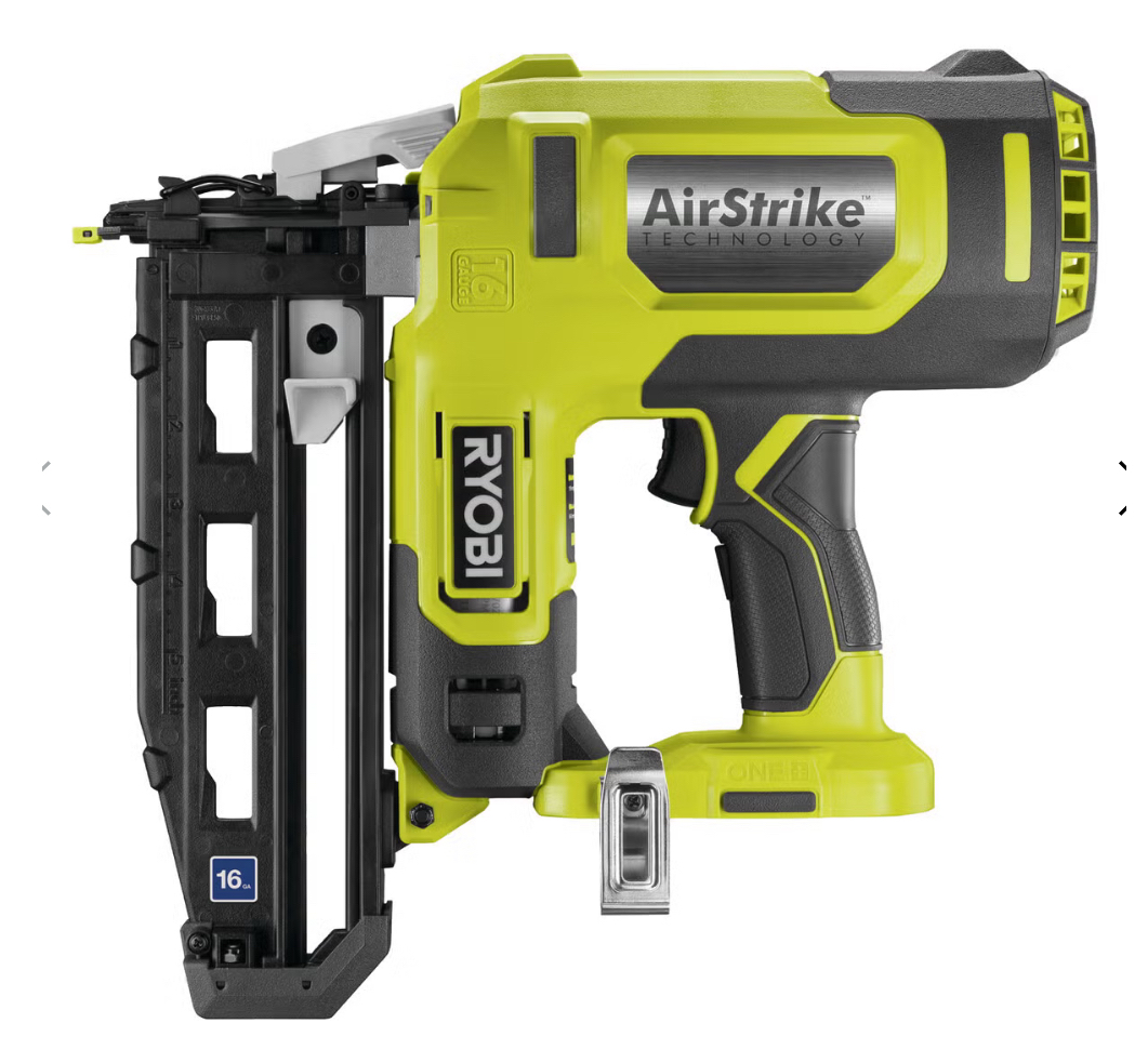 Ryobi dykkert pistol r16gn18-0 one+ 18 v, batteridreven 