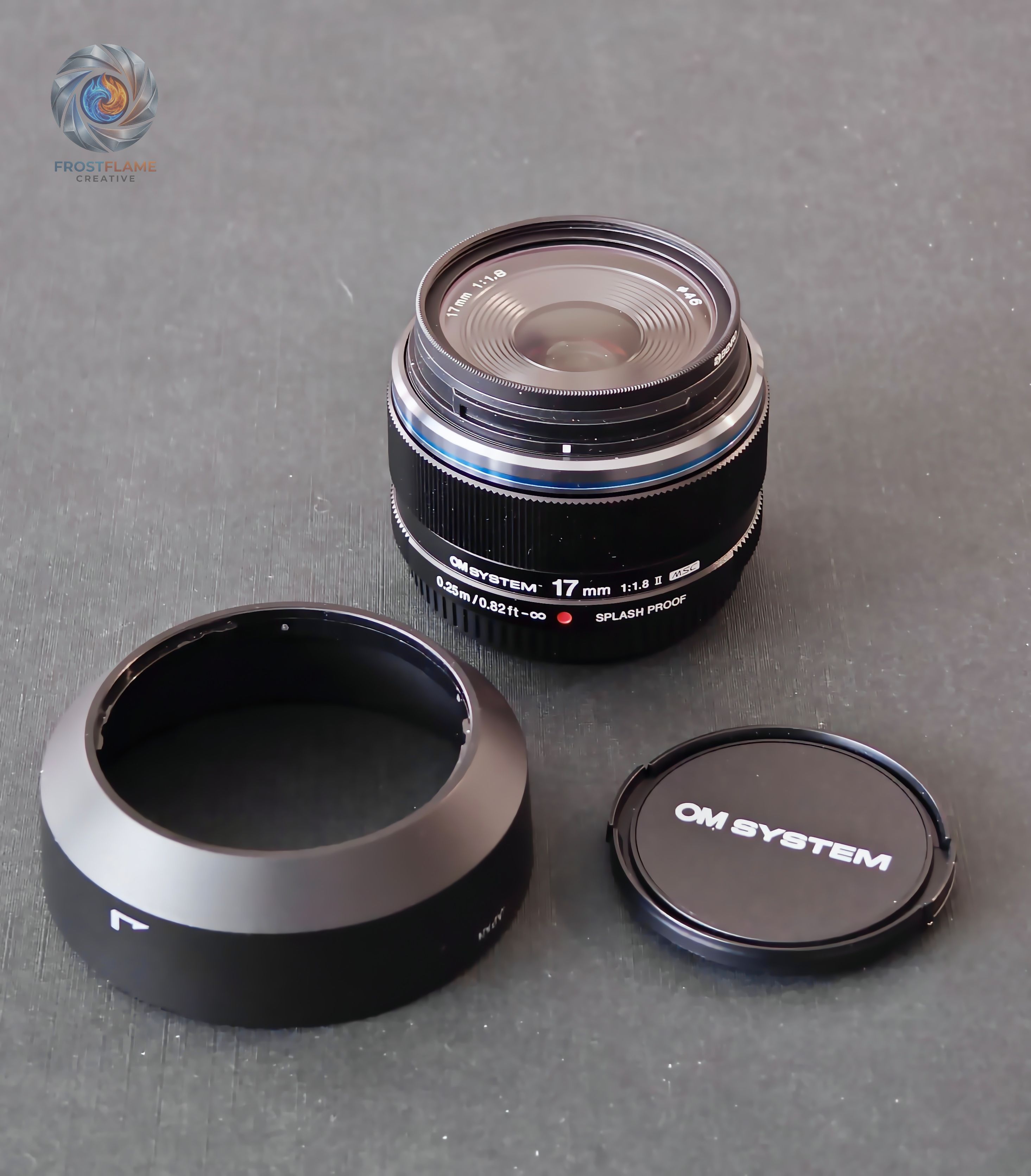 Objektiv m.zuiko digital 17mm f1.8 ii + uv filter