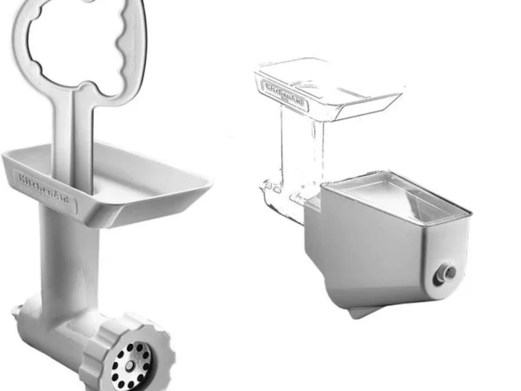 Kitchenaid kjøttkvern og purepresse