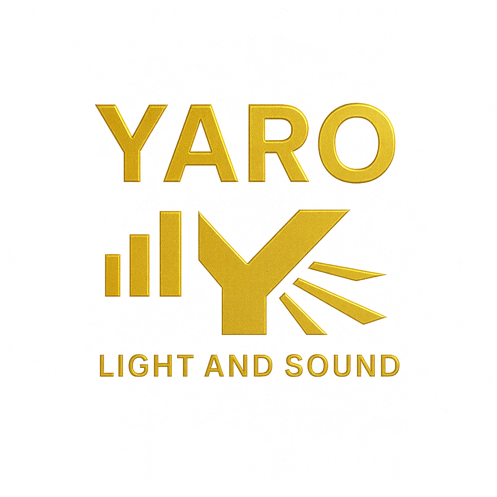 Högtalarsystem, discolampor och rökmaskiner