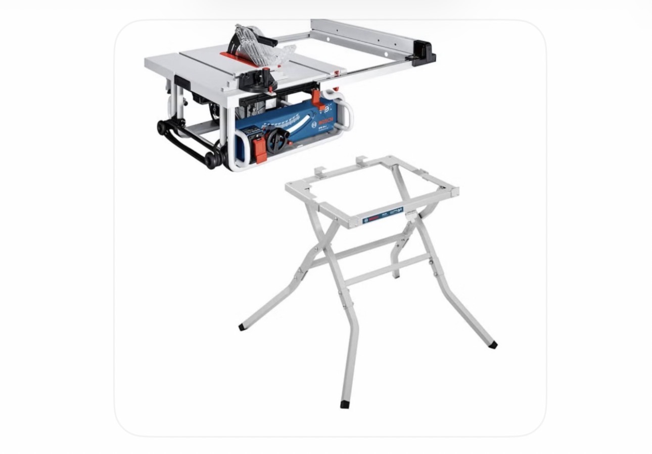 Bosch bordbordsag gts 10 j med stativ proff