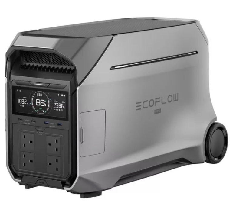 Ecoflow delta pro 3 4096wh portable power station – 4000w / 8000w surge
