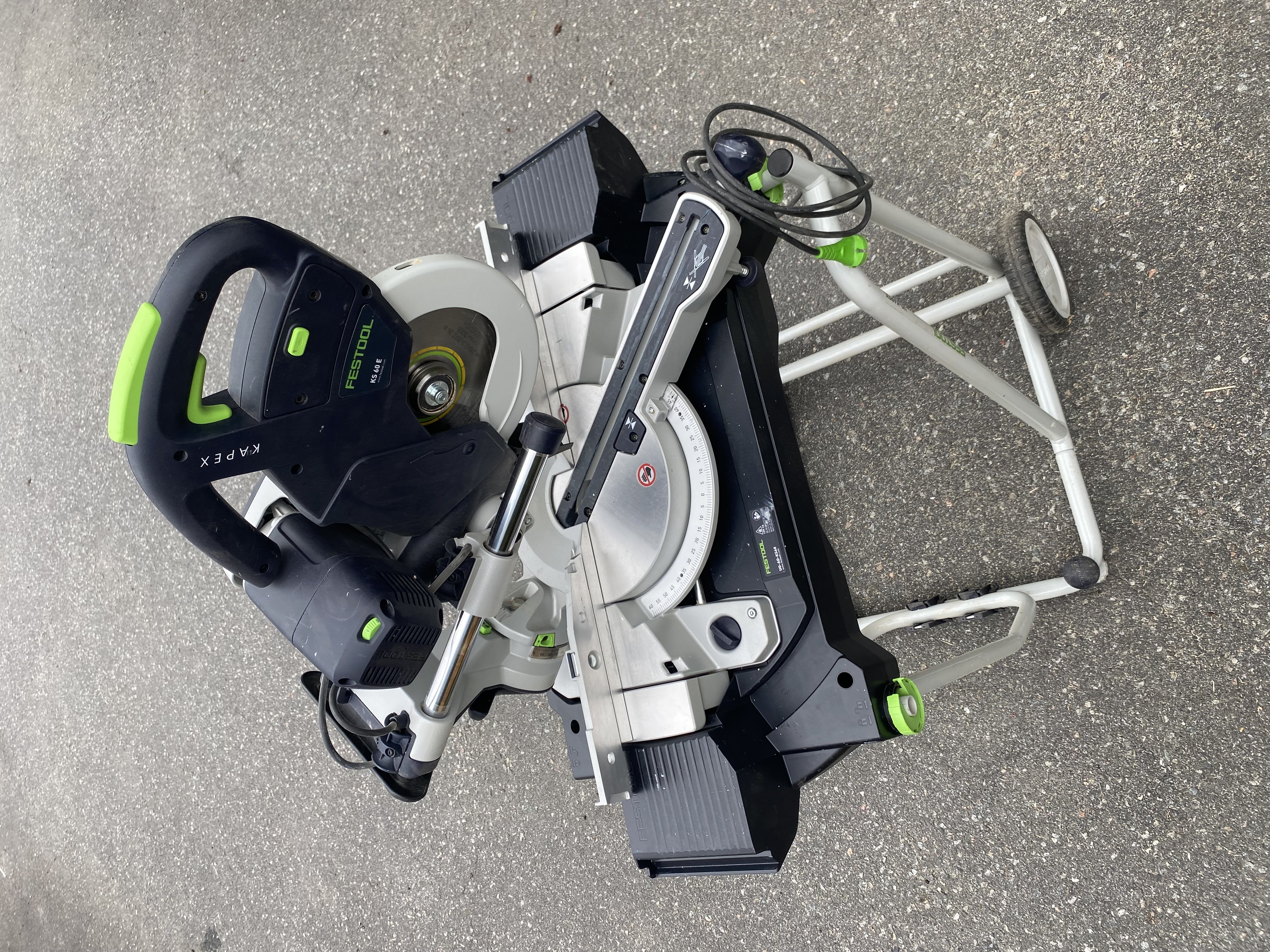 Kap- & gersåg festool ks 60 e