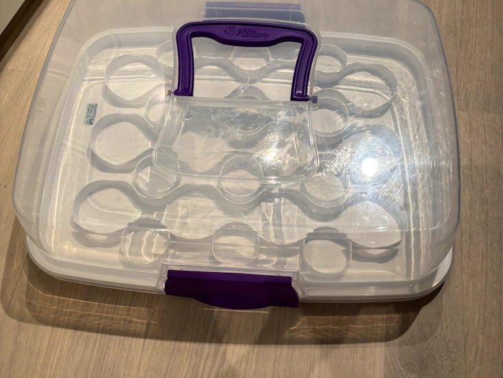 Wilton rektangulær kaketine 43x33 cm