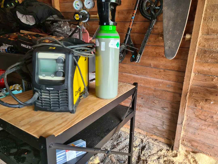 Esab caddy mig c200i