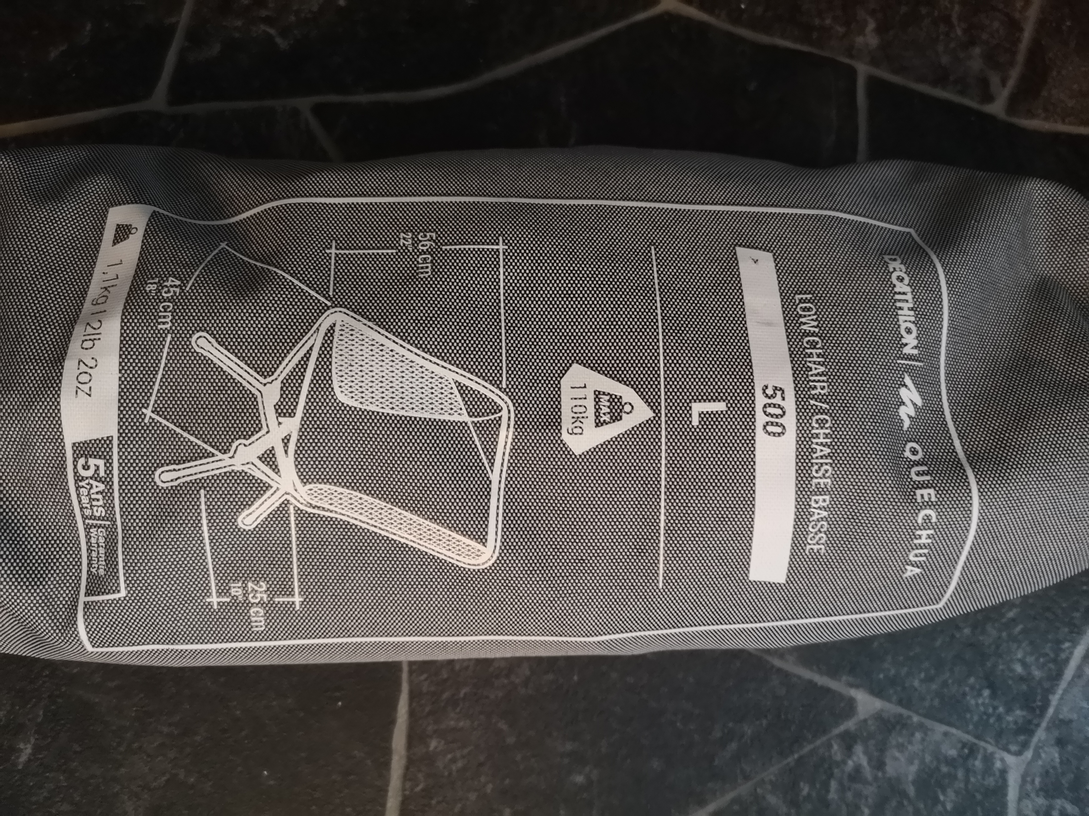 Bekväma campingstolar quecha