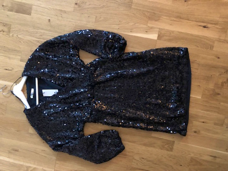 Glitterklänning, oanvänd