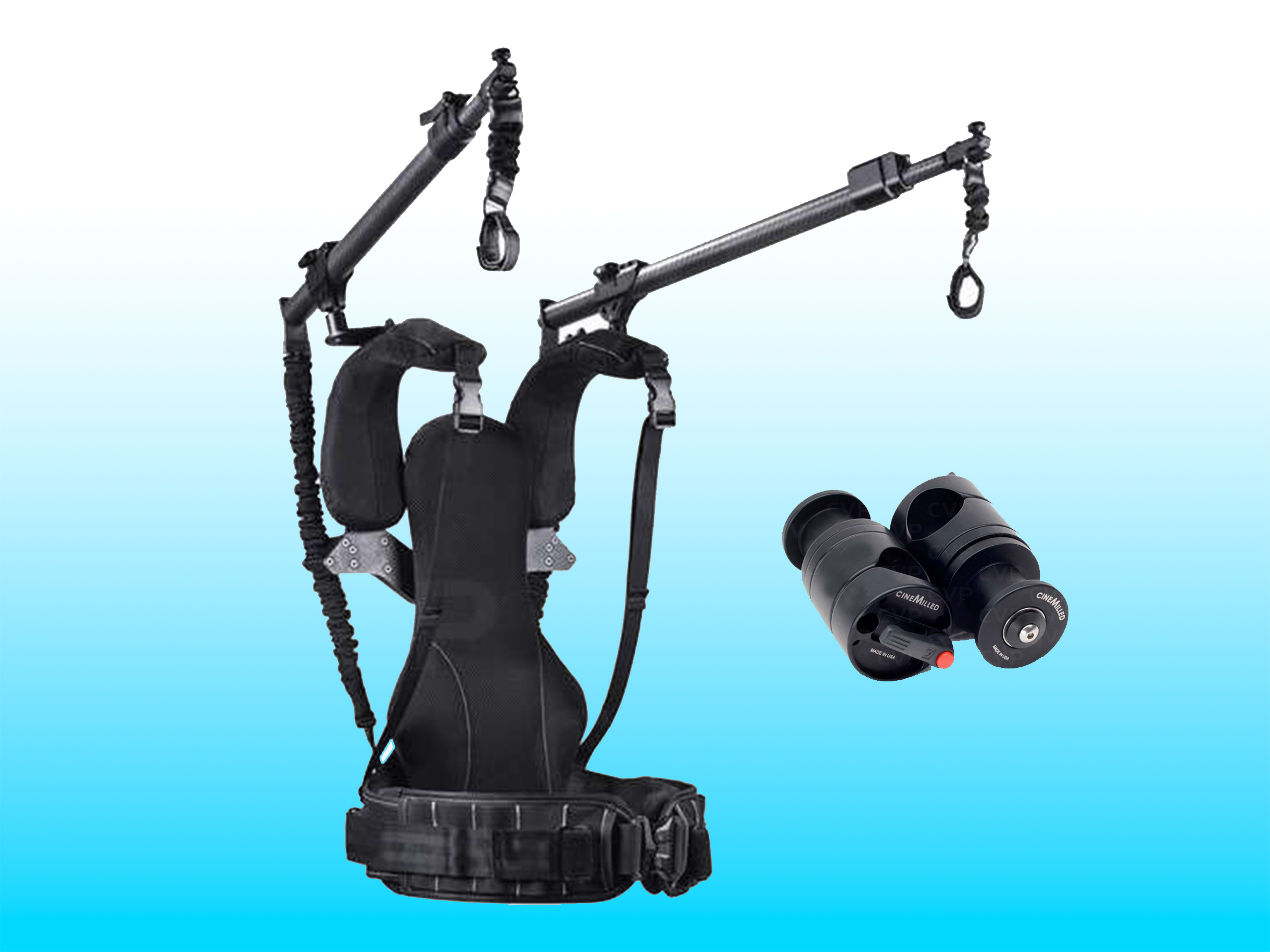 Readyrig gs + pro arms + cinemilled spindle 