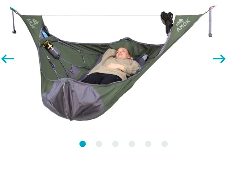 Draumr 5.0 xl hängkoja, grön