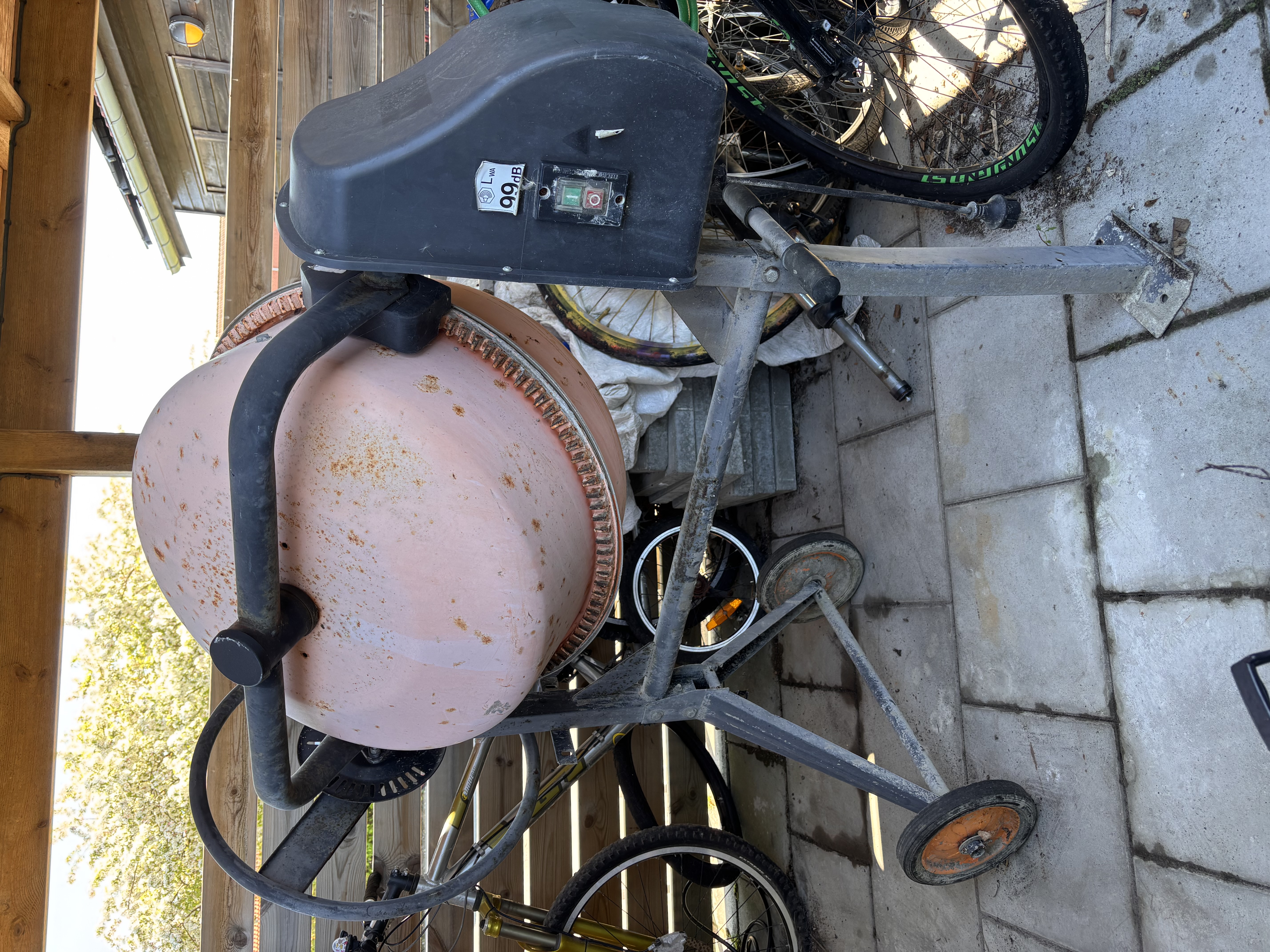Betongblandare