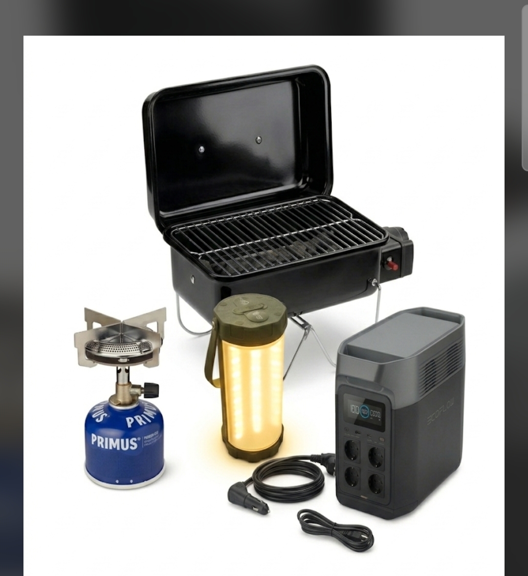 Campingkitt för taktält