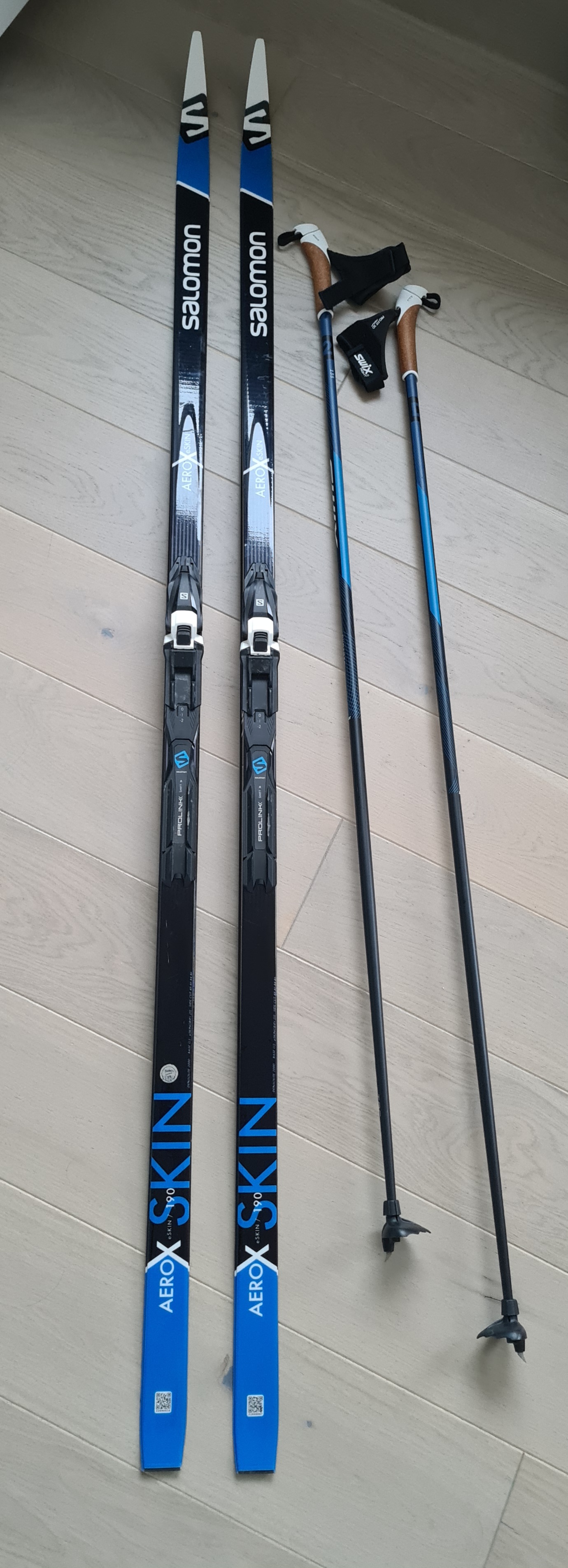 Langrennski (190) med staver (135)