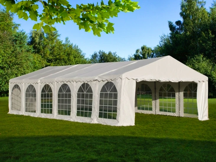 Partytält 6x12m för 90 personer