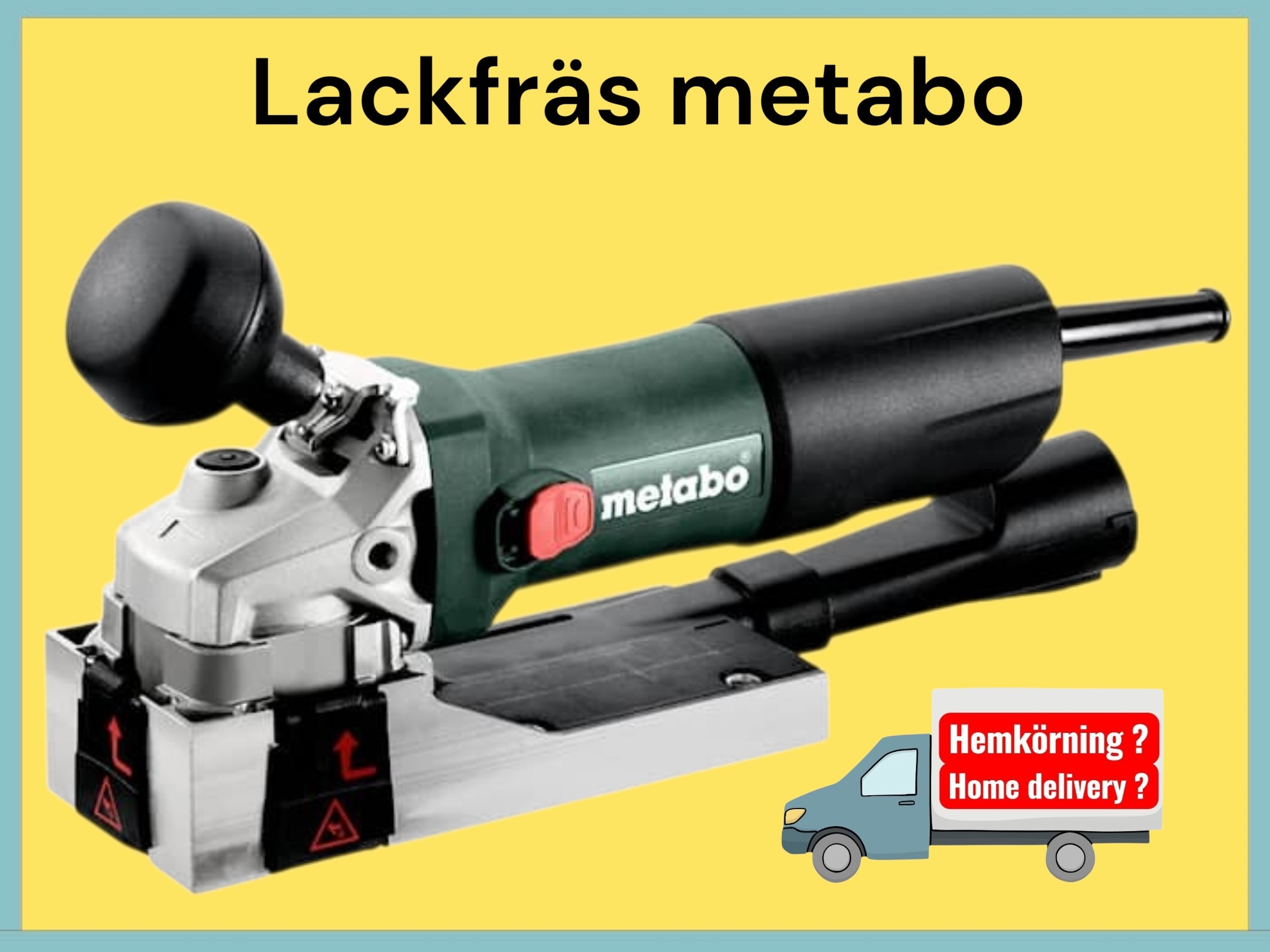 Lackfräs proffsmodell