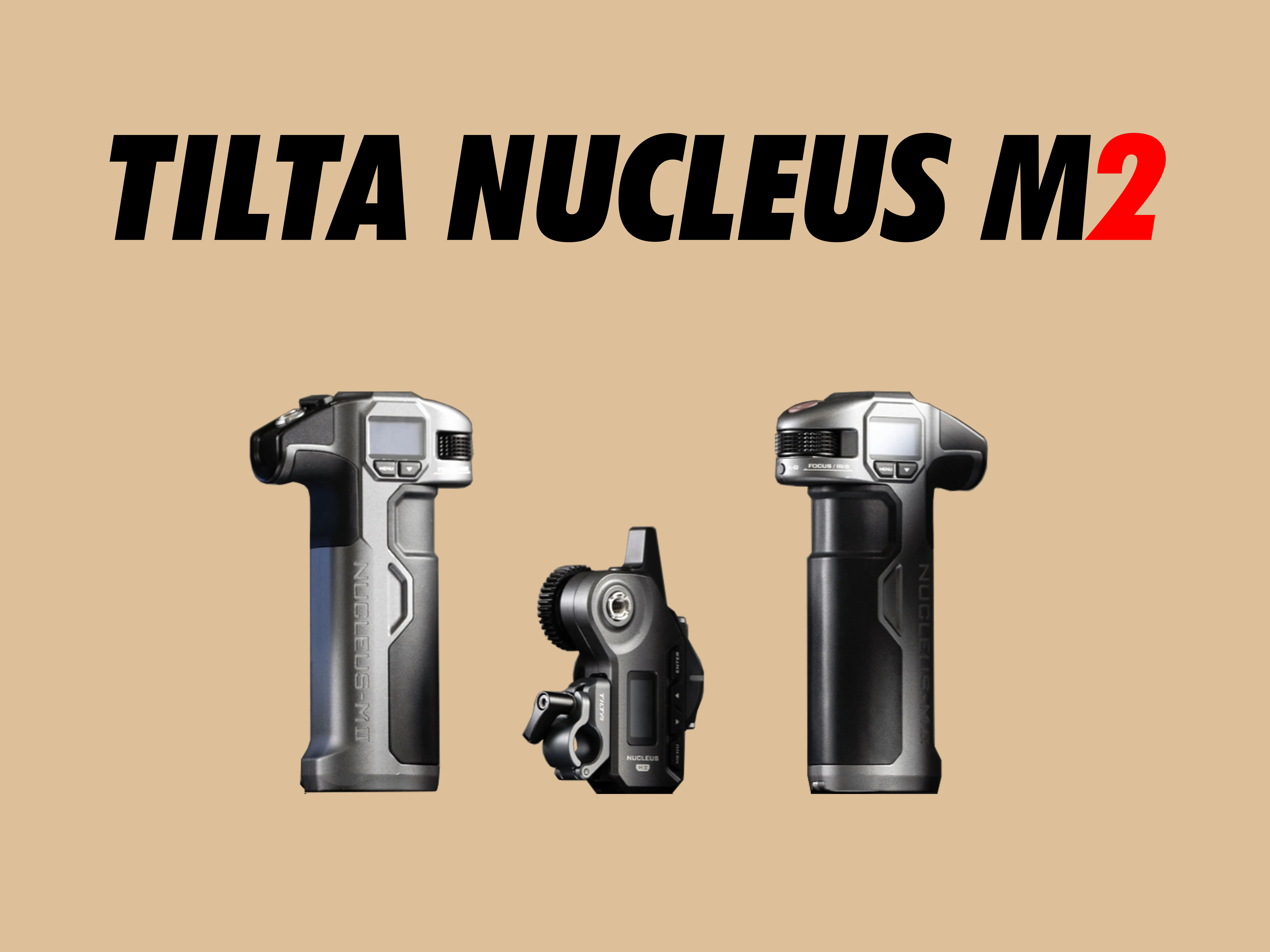 Tilta nucleus m ii  folow focus 2x handles 1 motor
