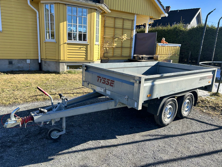 Tysse tilhenger til leie!