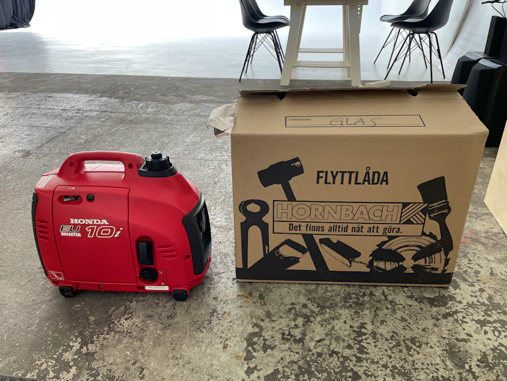 Elverk honda 10i liten o smidig