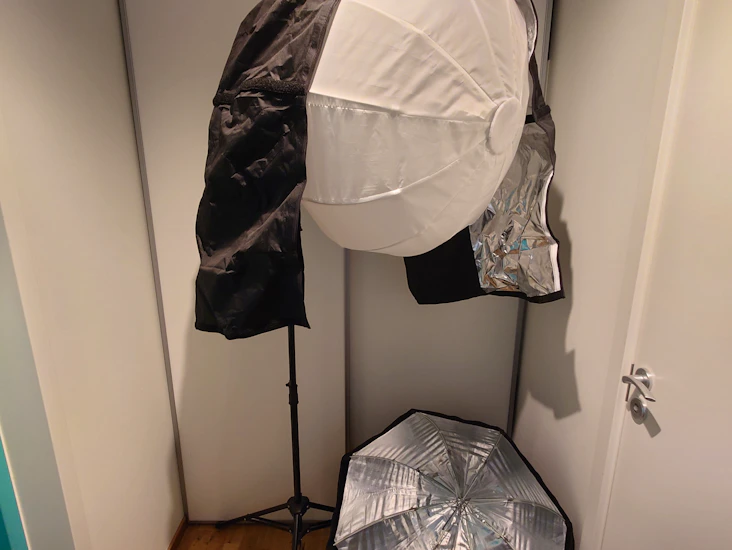 Godox sl60 + 2 softboxar