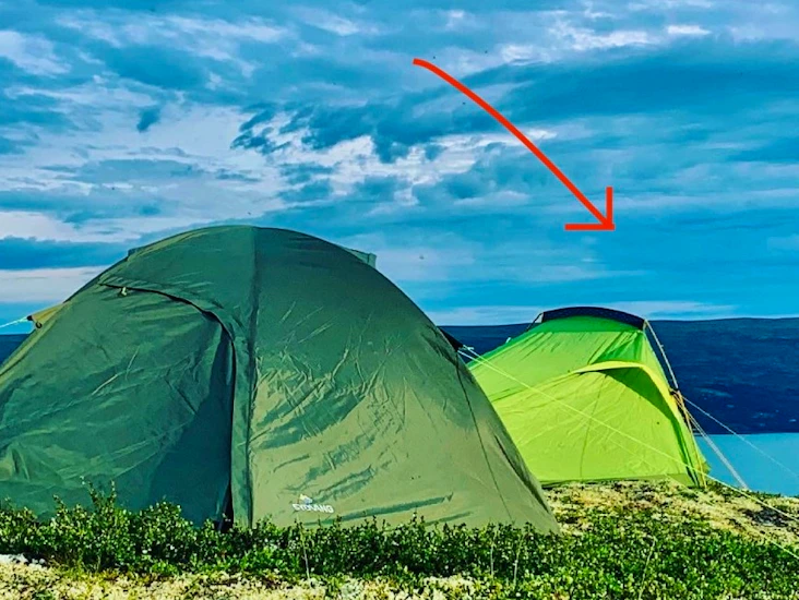 Mckinley arium telt for 1 person