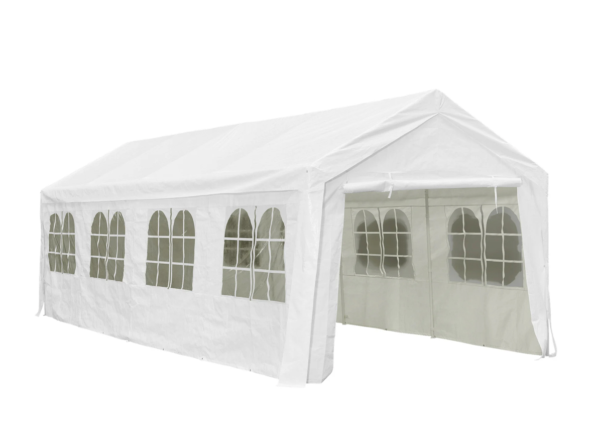 Partytelt 8x3m leies ut