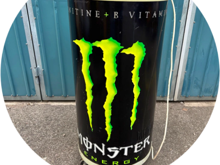 Party cooler monster energy
