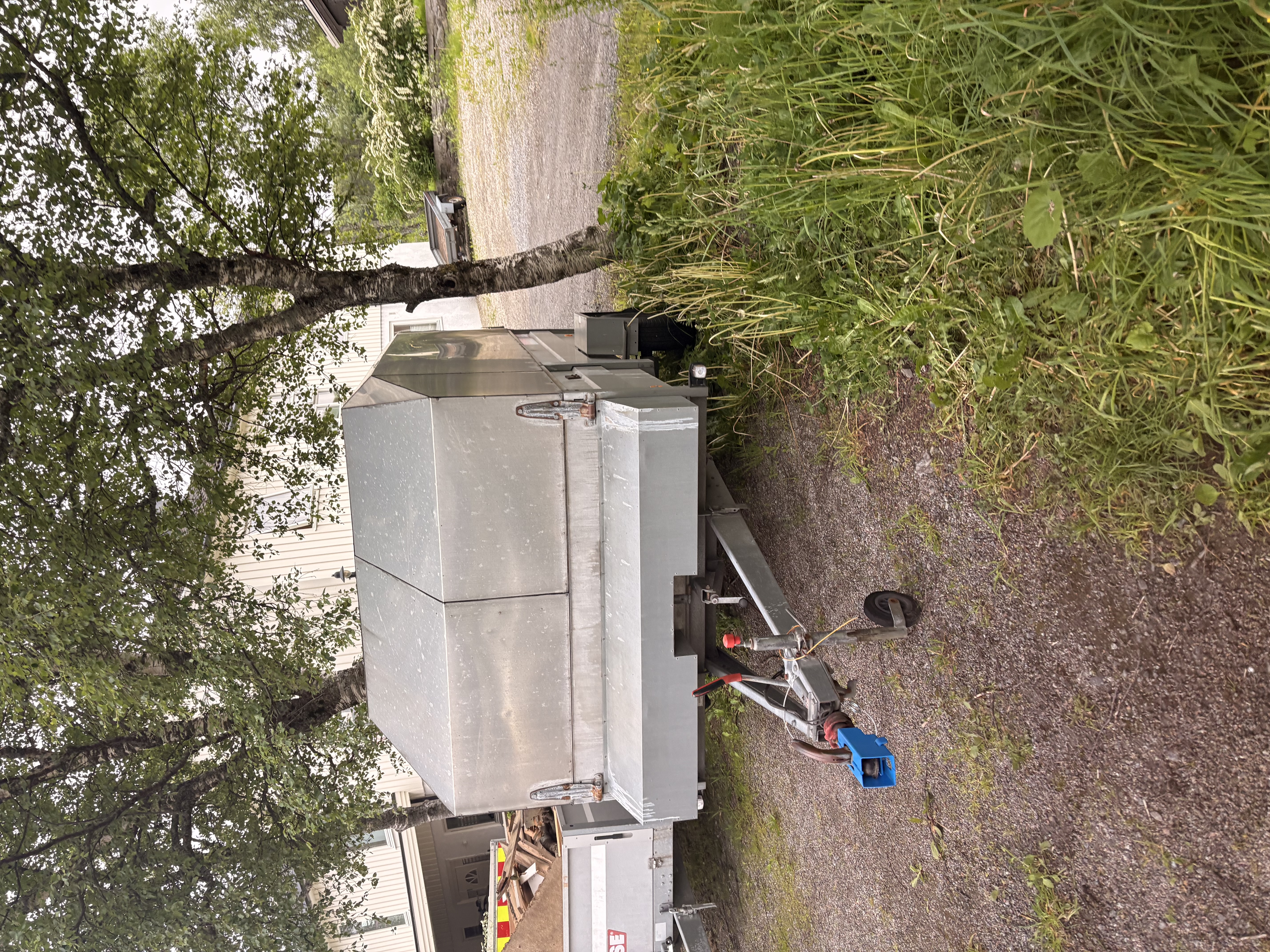 Tysse skaphenger 1300 kg med tipp