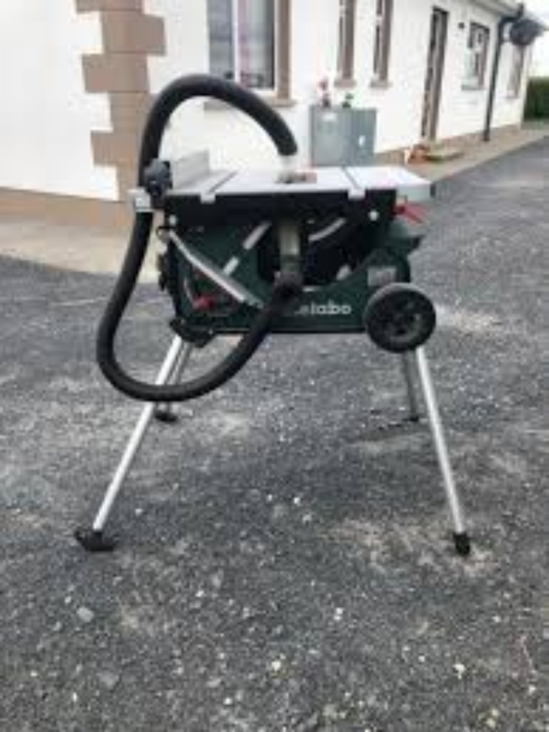 Metabo bordsag med sammenleggbardt understell