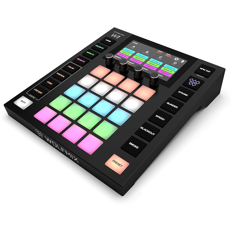 Wolfmix dmx controller