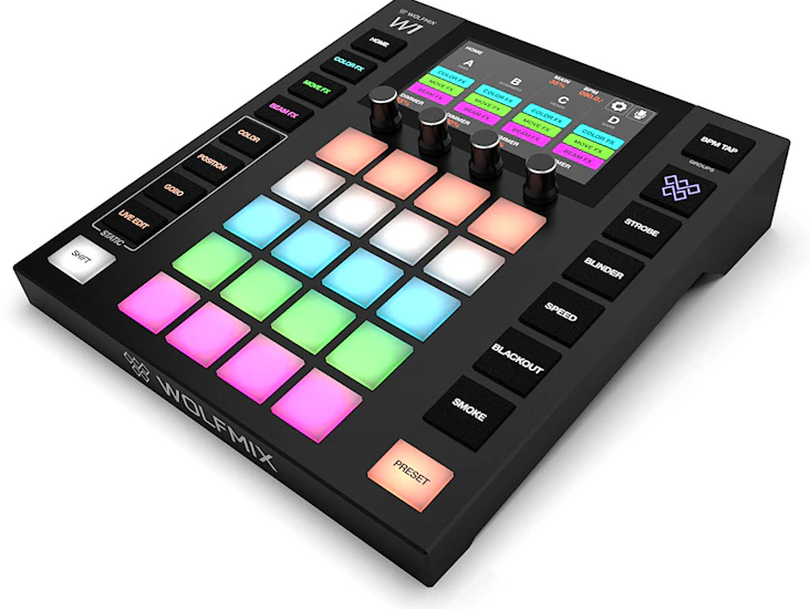 Wolfmix dmx controller