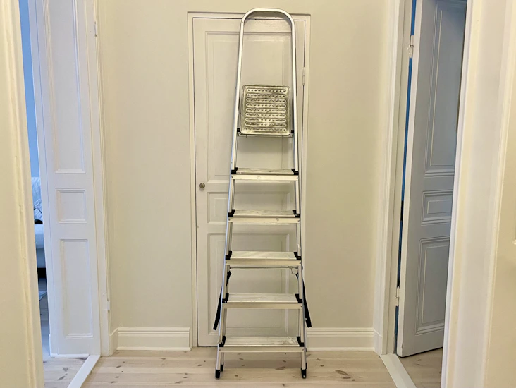 Stege 126cm med sex steg