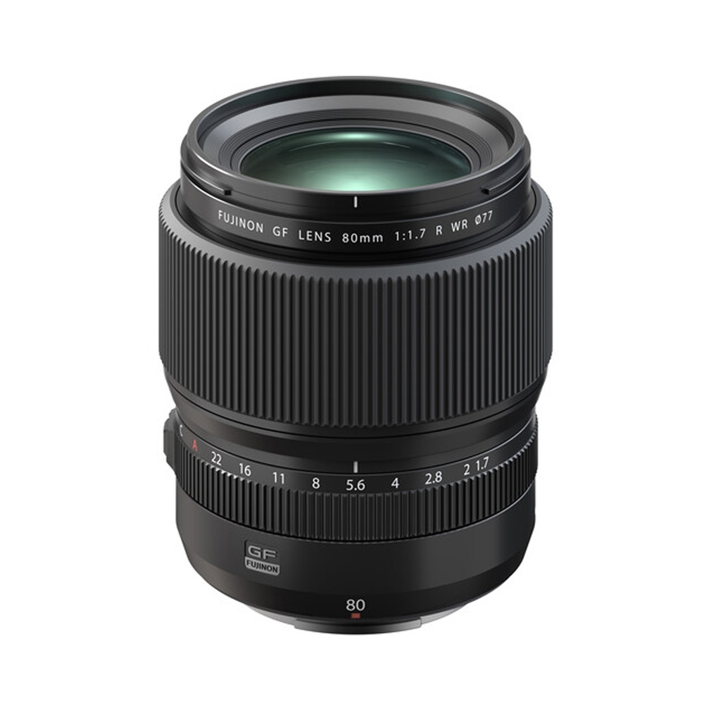 Fujifilm gf 80mm f/1.7 r wr lens