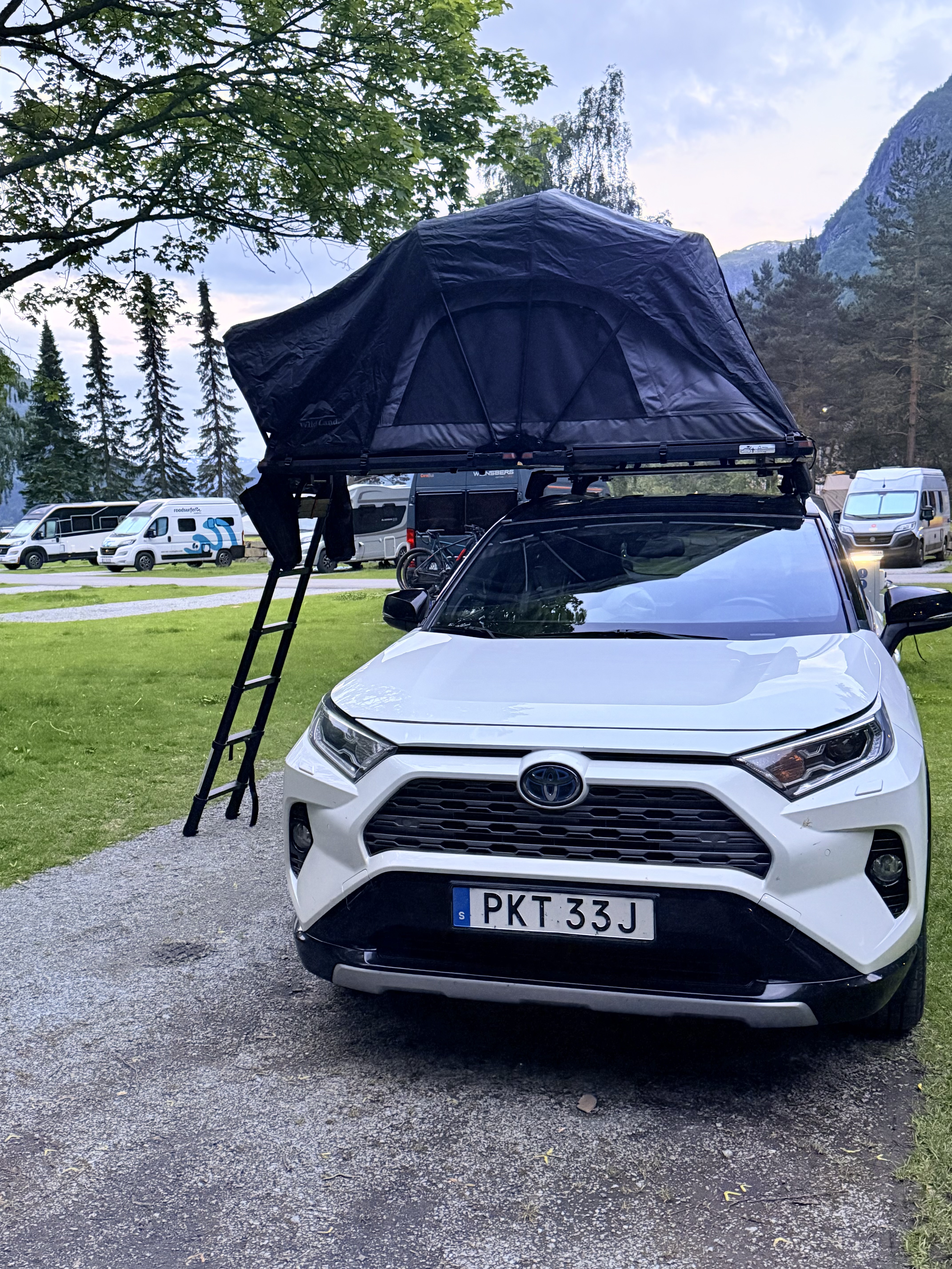 Taktält wild land för 2 personer 