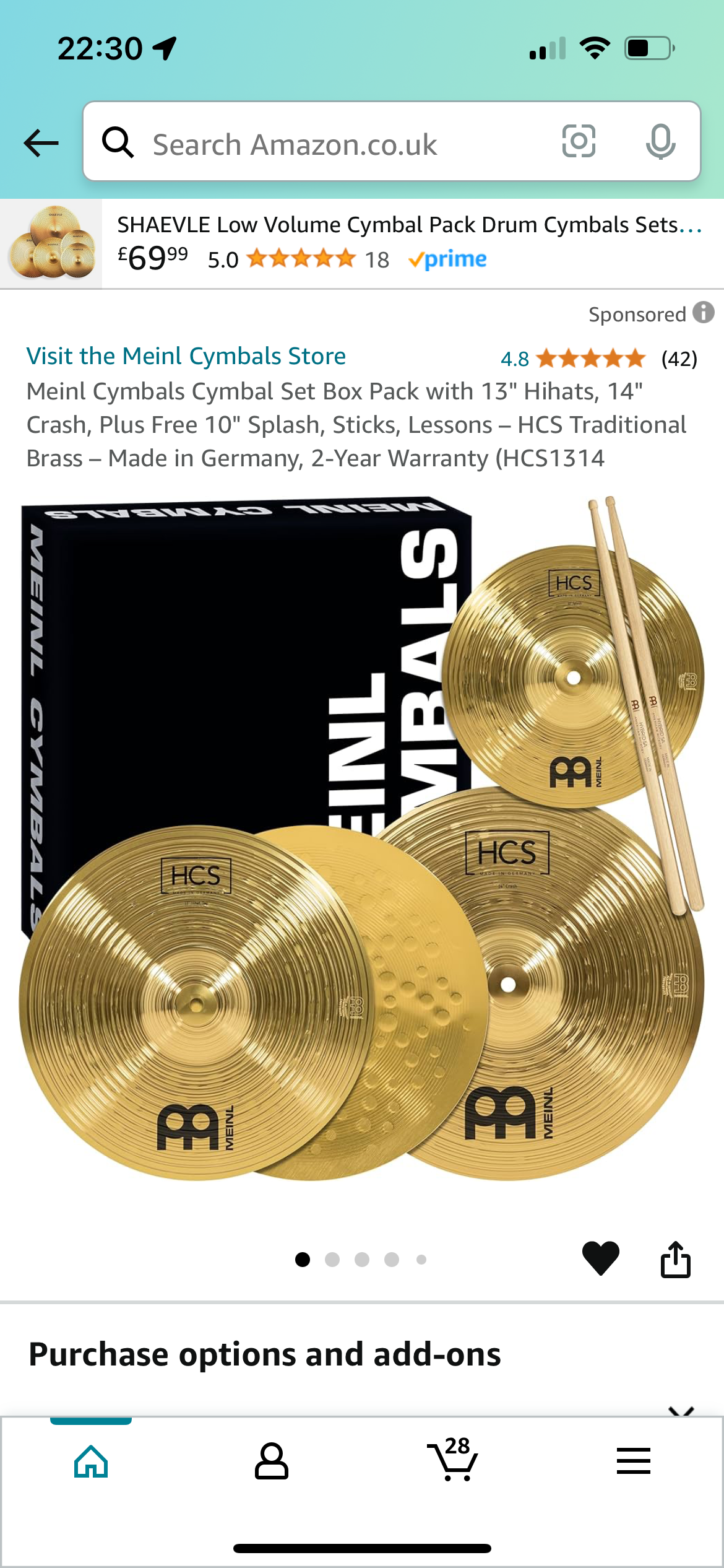 Meinl cymbals