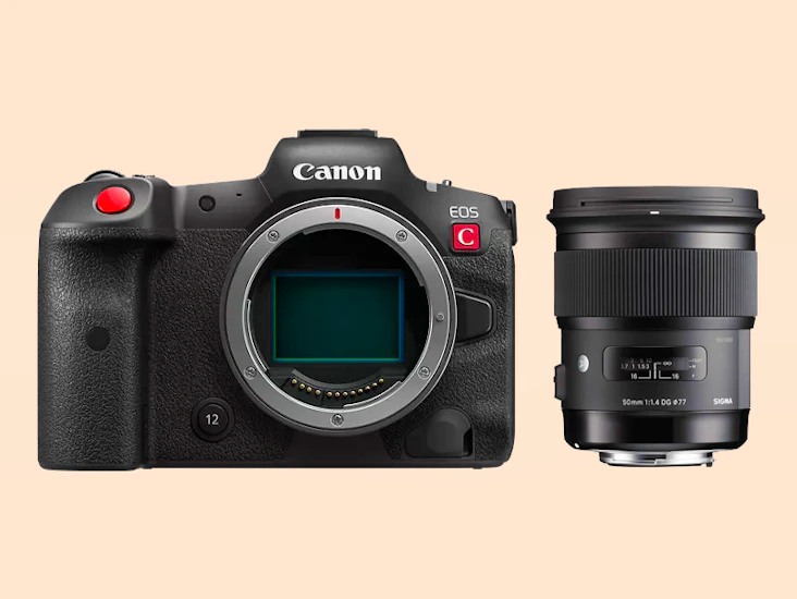 Canon r5c + sigma art 50mm