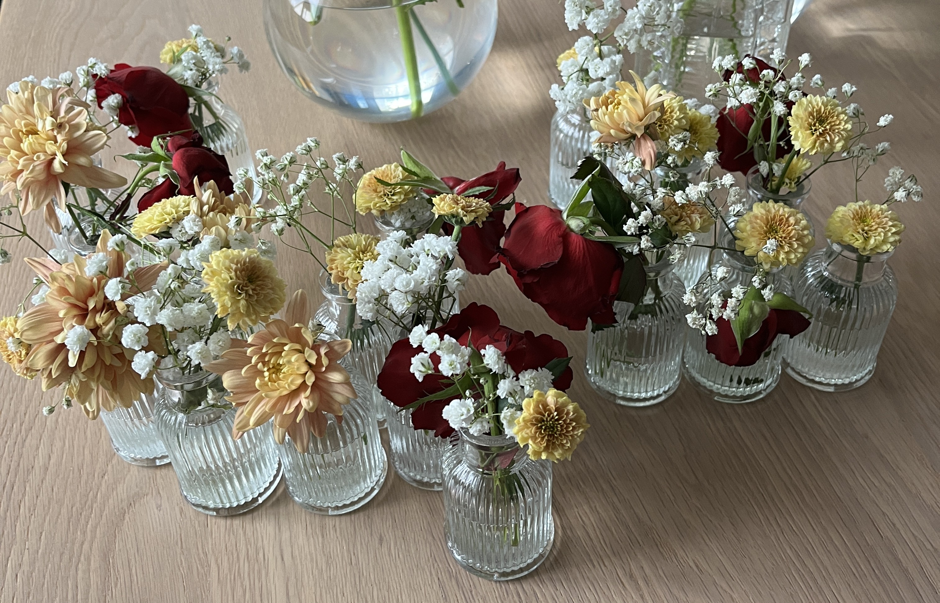 Minivaser, 20 st, glas