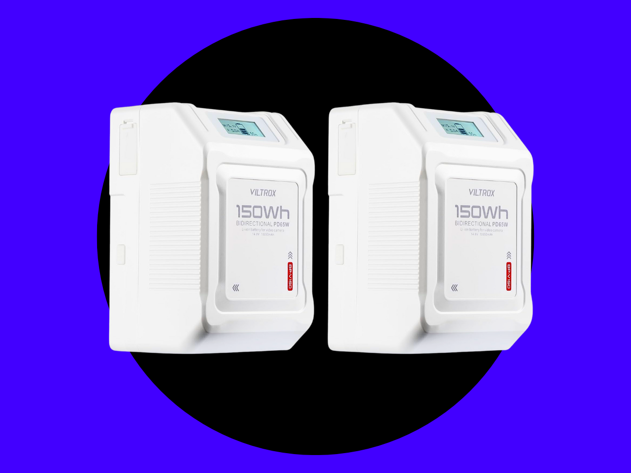 Viltrox 150wh v mount battery x 2