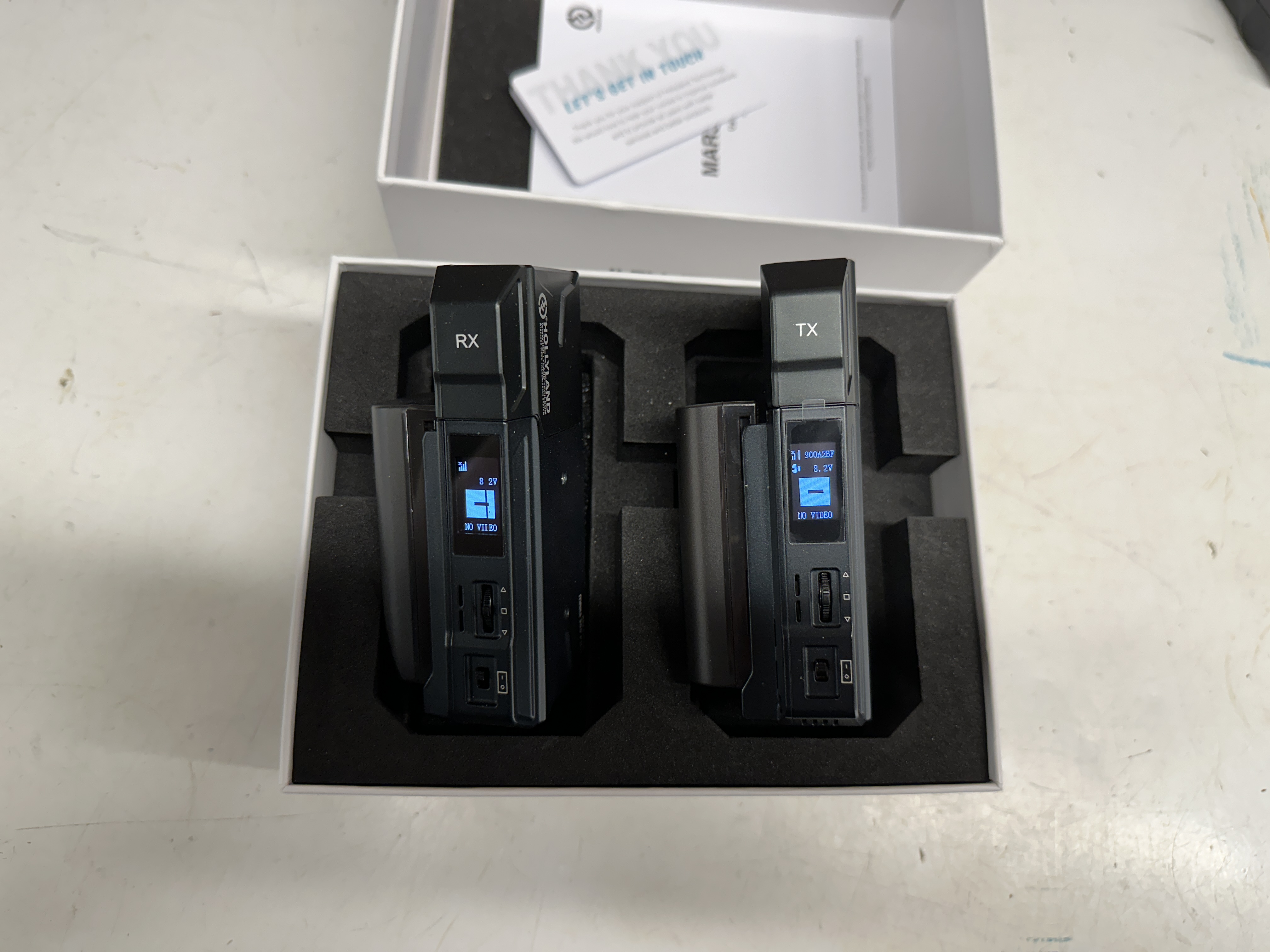 Hollyland mars 300 pro hdmi transmitter and receiver set