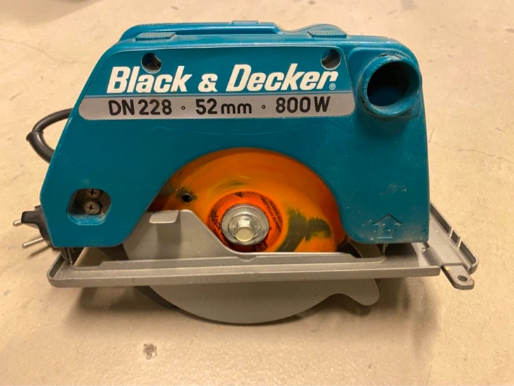 Cirkelsåg black&decker