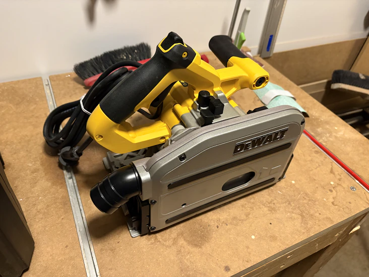 Sänksåg dewalt - helt ny med 1.5m skena