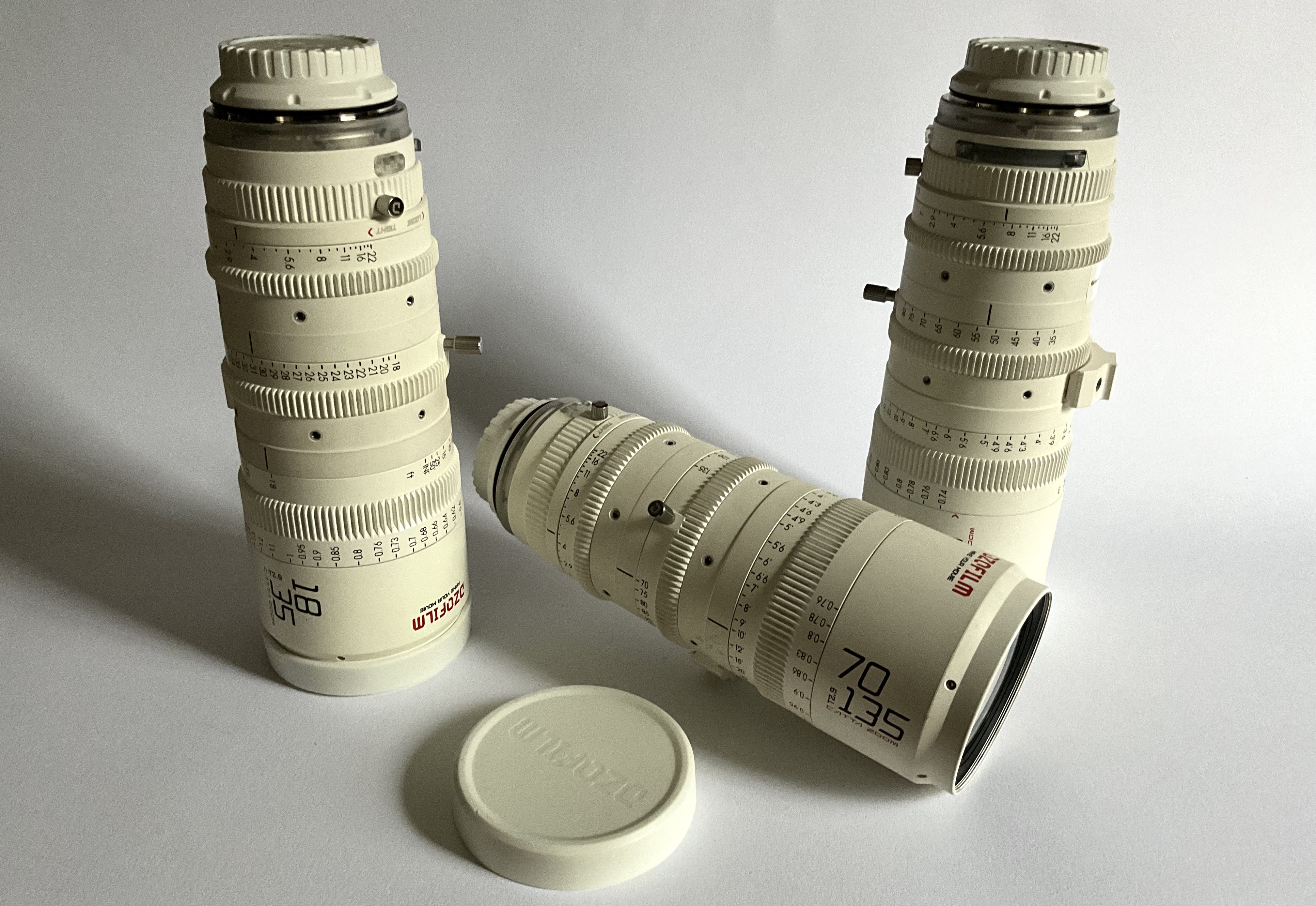 Dzo catta 3 lens zooms