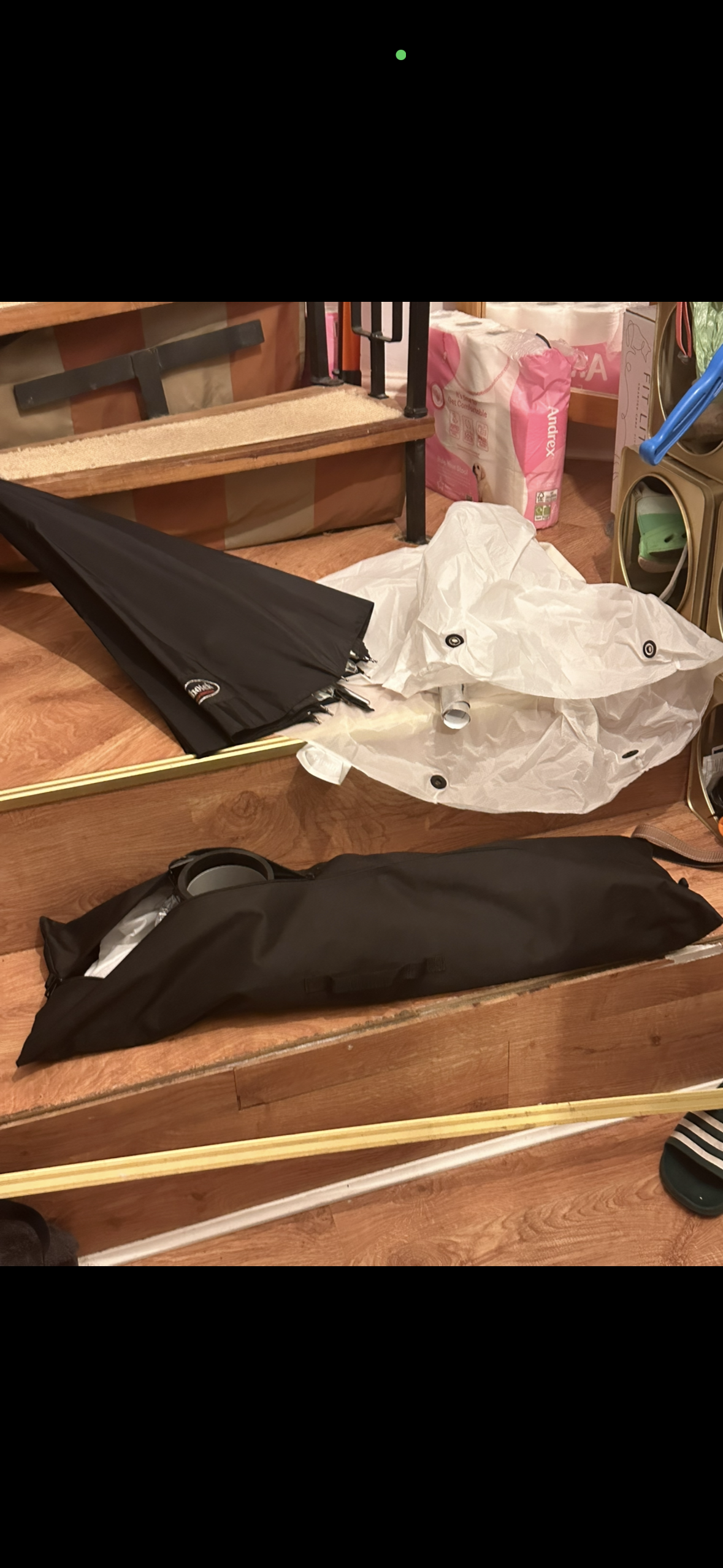 Photek umbrella + soft box 