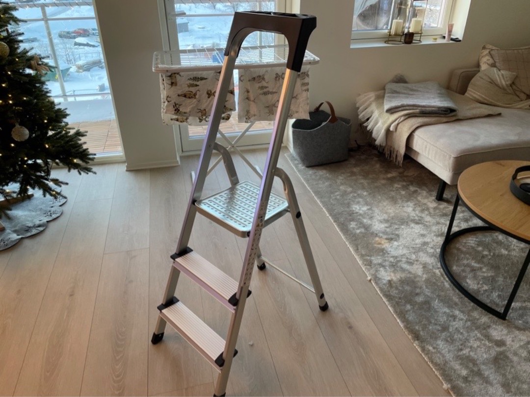 3-trinns gardintrapp 