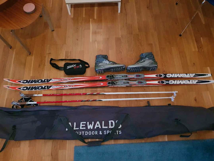 Längdskidor paket 203cm