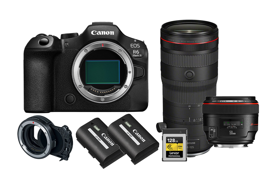 Canon r6 mark iii kamerapakke